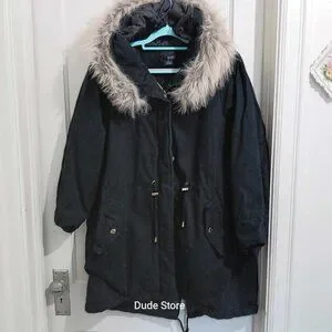 a.n.a Jackets Coats Ana A New Approach Faux Fur Hooded Winter Coat Quilted Lining Womens Xl Poshmark